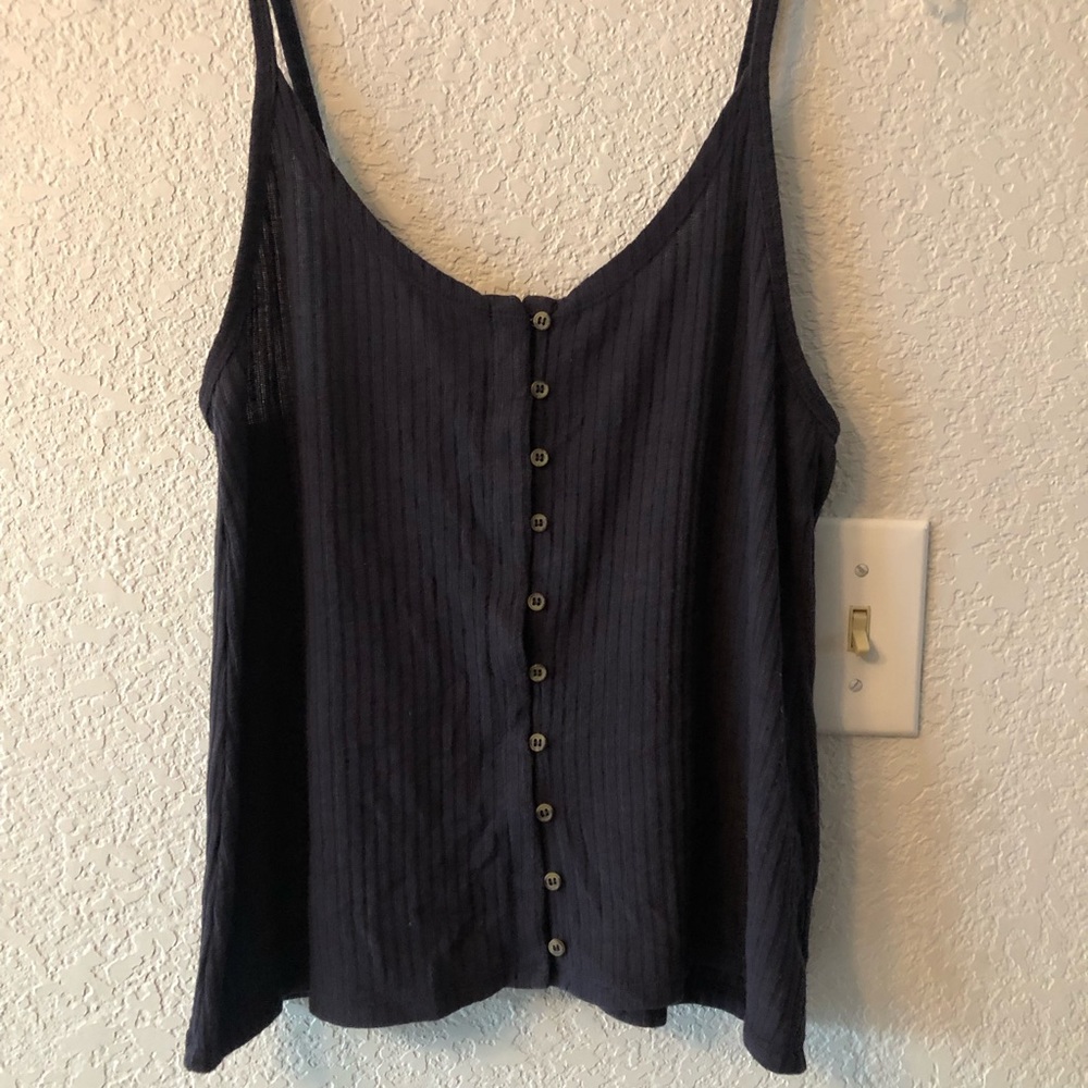 American Eagle purple top size L large